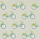 טפט אופניים ירוק-אפור | 40181102