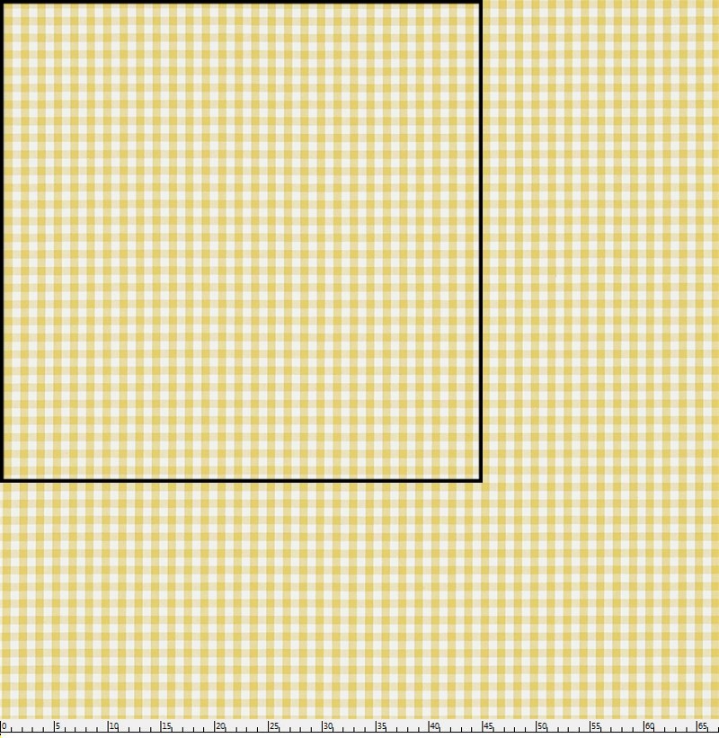 כרית ריבועים קטנים צהוב | 43043855