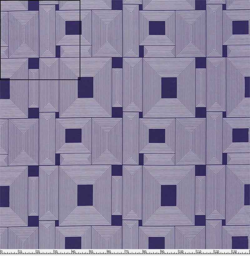 כרית מרובעים כחול | 36490709