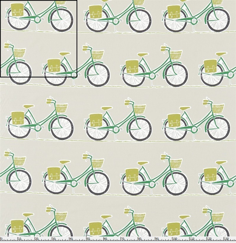 כרית אופניים ירוק-אפור | 40190389