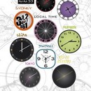 תמונת טפט שעונים צבעוני