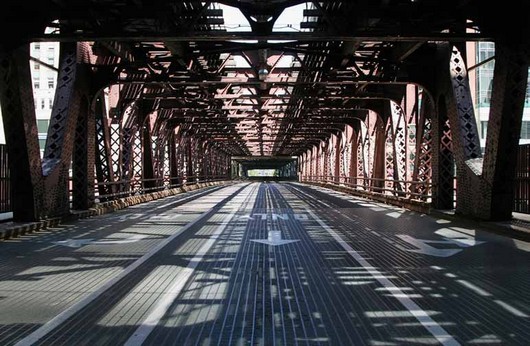 תמונות טפט - גשר צבעוני רחב